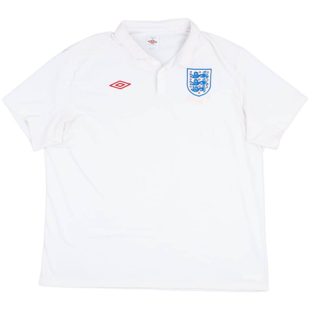 2009-10 England Home Shirt - 5/10 - (XXL)