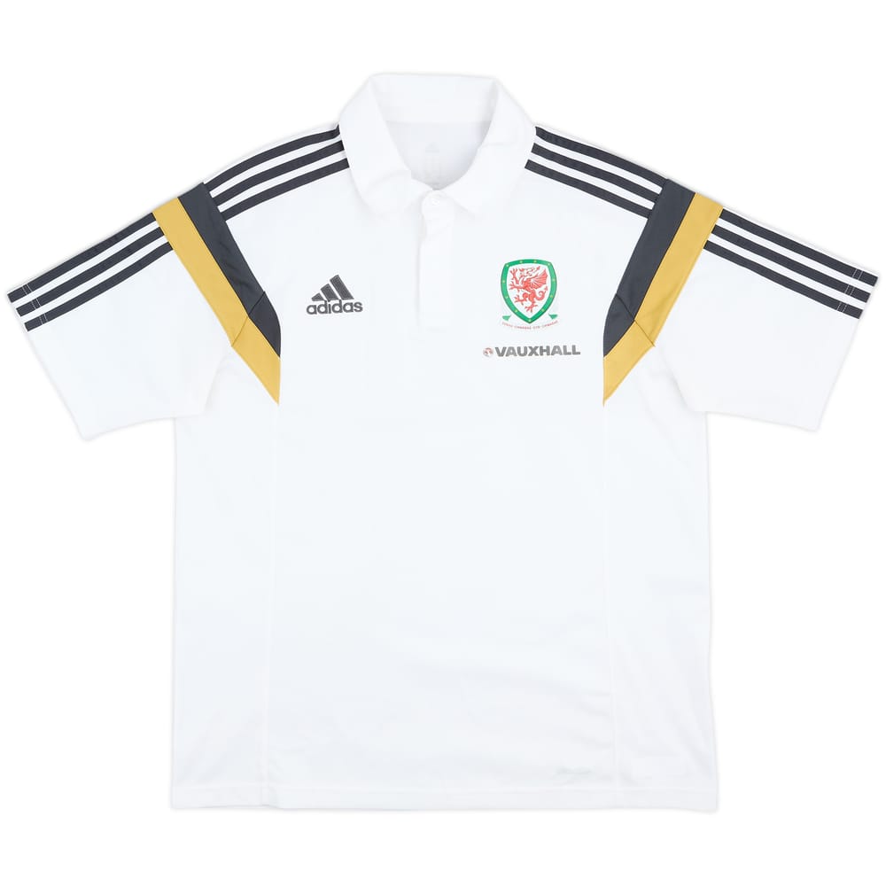 2014-15 Wales adidas Polo Shirt - 8/10 - (L)