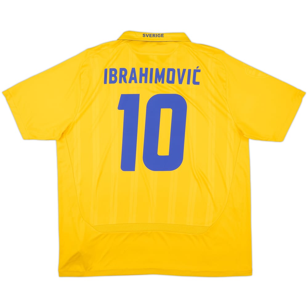 2009-10 Sweden Home Shirt Ibrahimovic #10 - 10/10 - (XXL)