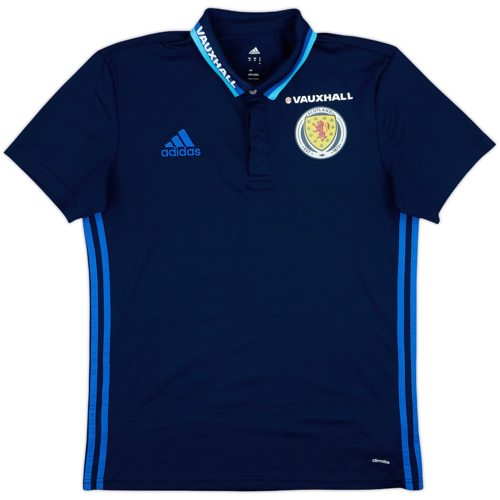 2017-18 Scotland adidas Polo Shirt - 8/10 - (M)