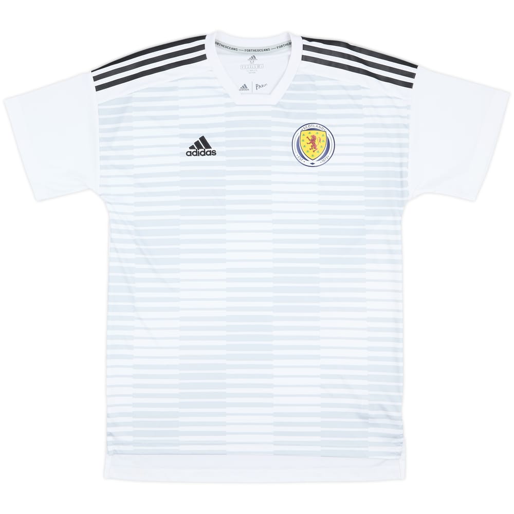 2017-18 Scotland adidas Training Shirt - 9/10 - (M)