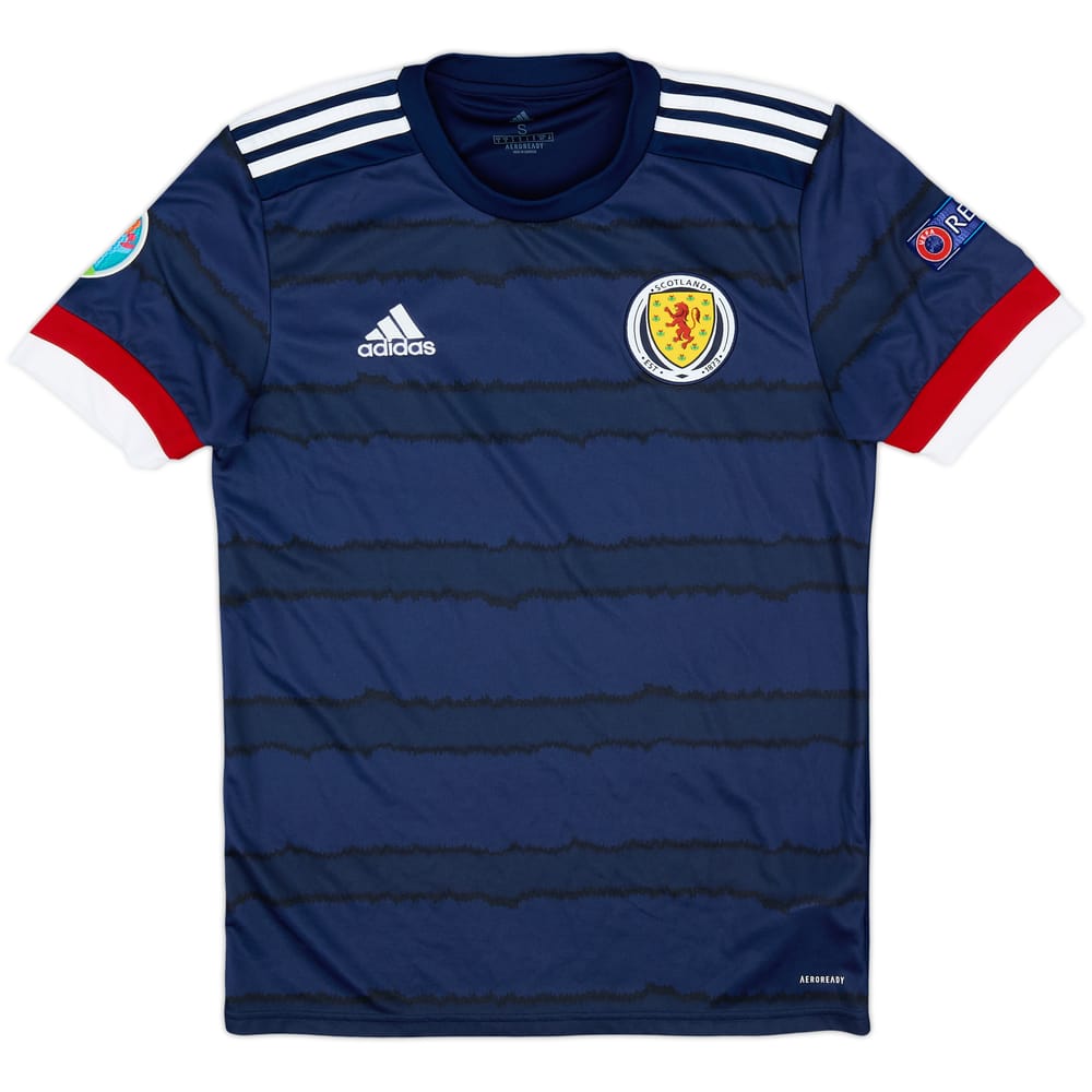 2020-22 Scotland Home Shirt - 10/10 - (S)