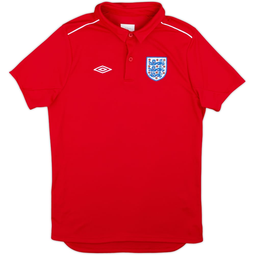 2010-11 England Umbro Polo Shirt - 10/10 - (XL.Boys)