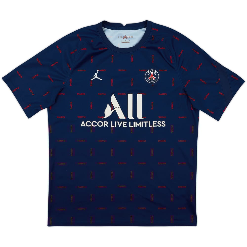 2021-22 Paris Saint-Germain Nike Training Shirt - 7/10 - (L)