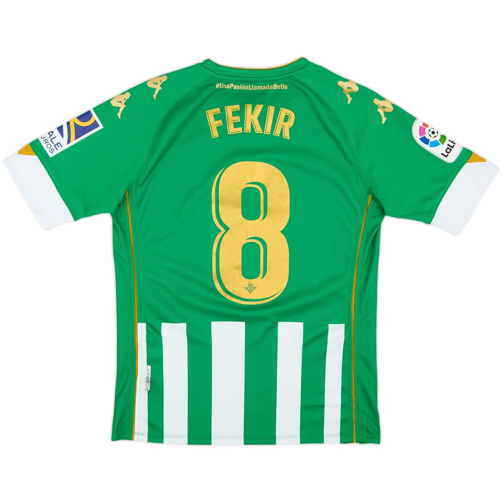 2020-21 Real Betis Home Shirt Fekir #8 - 8/10 - (M)