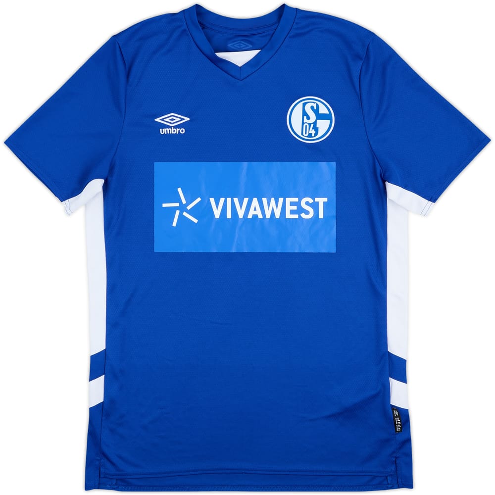 2021-22 Schalke Home Shirt - 9/10 - (L)