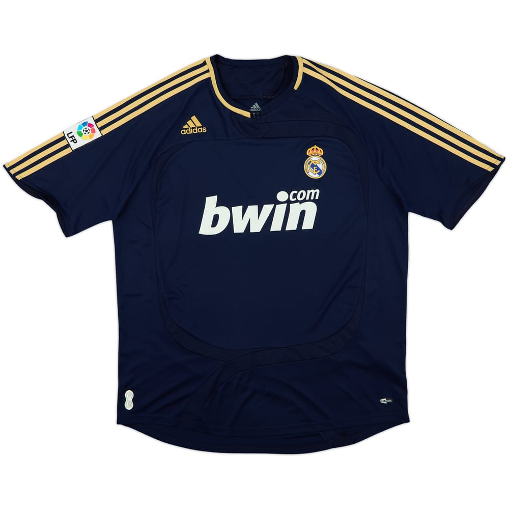 2007-08 Real Madrid Away Shirt - 9/10 - (XL)