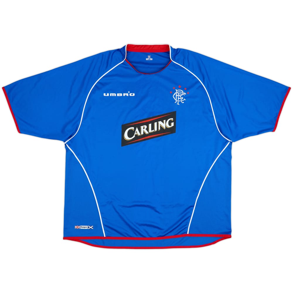 2005-06 Rangers Home Shirt - 7/10 - (XXL)