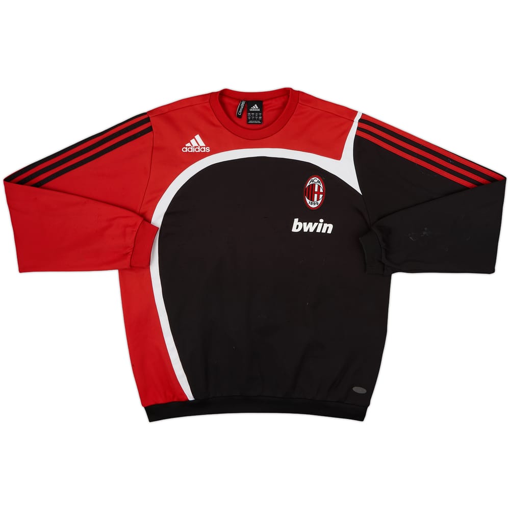 2007-08 AC Milan adidas Sweat Top - 6/10 - (M/L)