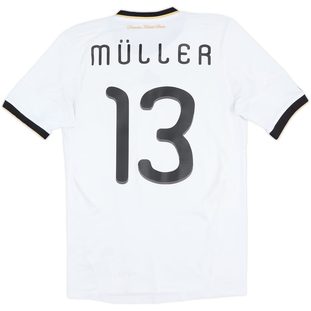 2010-11 Germany Home Shirt Muller #13 - 7/10 - (S)