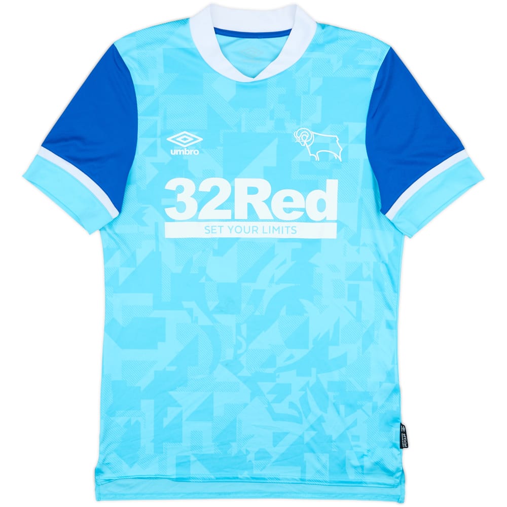 2021-22 Derby County Away Shirt - 7/10 - (M)