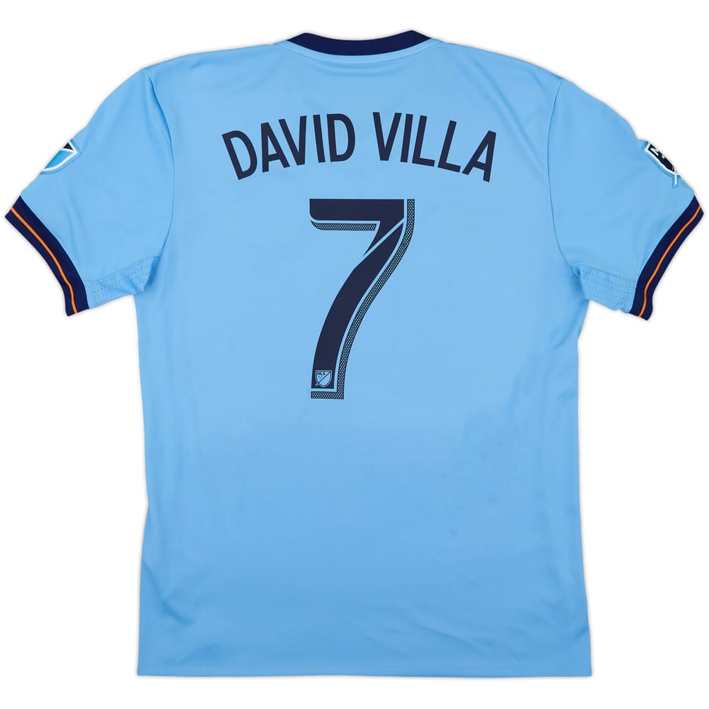 Camiseta de local del New York City 2017-18 David Villa #7 - 8/10 - (M)