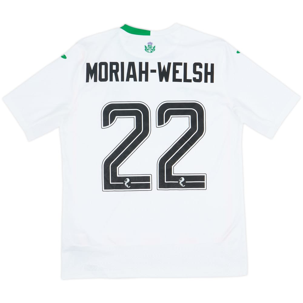 Camiseta de visitante del Hibernian 2024-25 Moriah-Welsh #22 (Niños L)