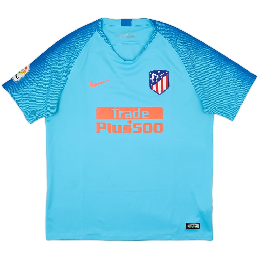 2018-19 Atletico Madrid Away Shirt - 7/10 - (L)
