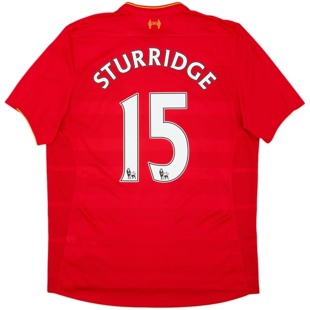 2016-17 Liverpool Home Shirt Sturridge #15 - 7/10 - (L)