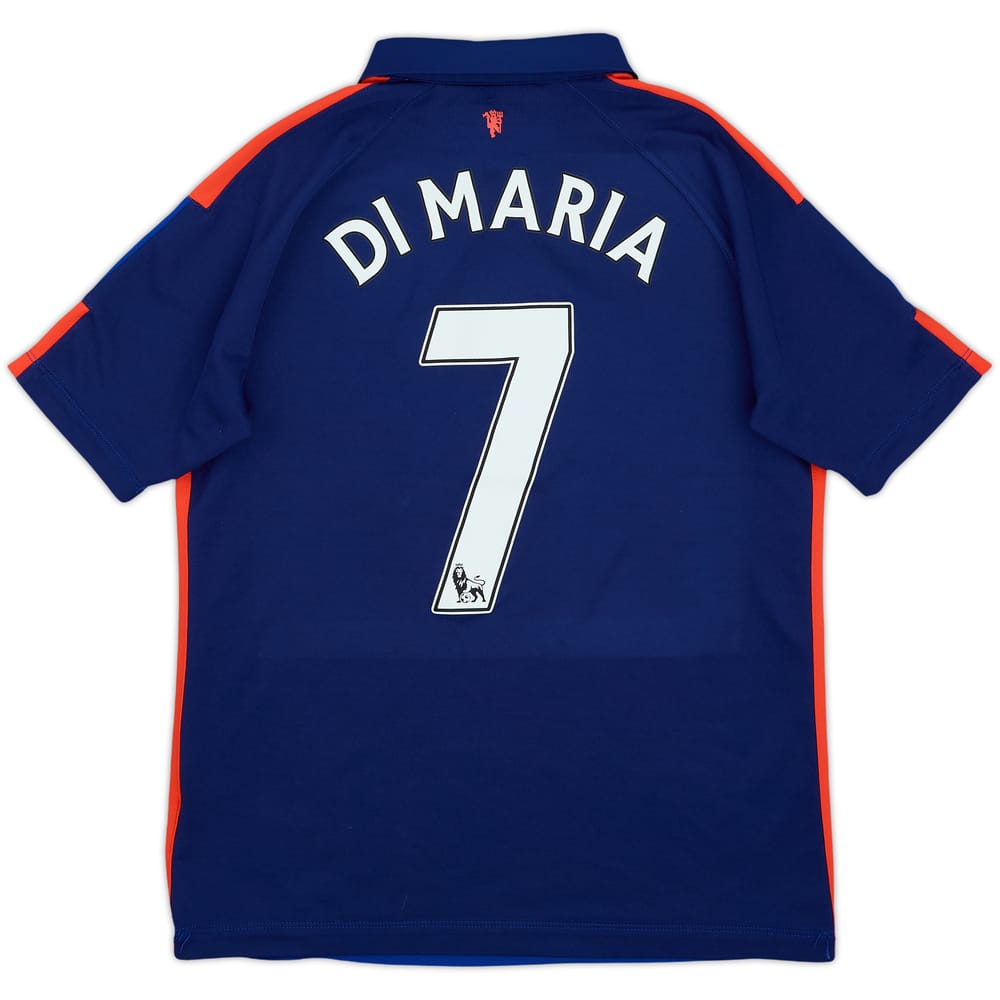 2014-15 Manchester United Third Shirt Di Maria #7 - 8/10 - (XL.Boys)