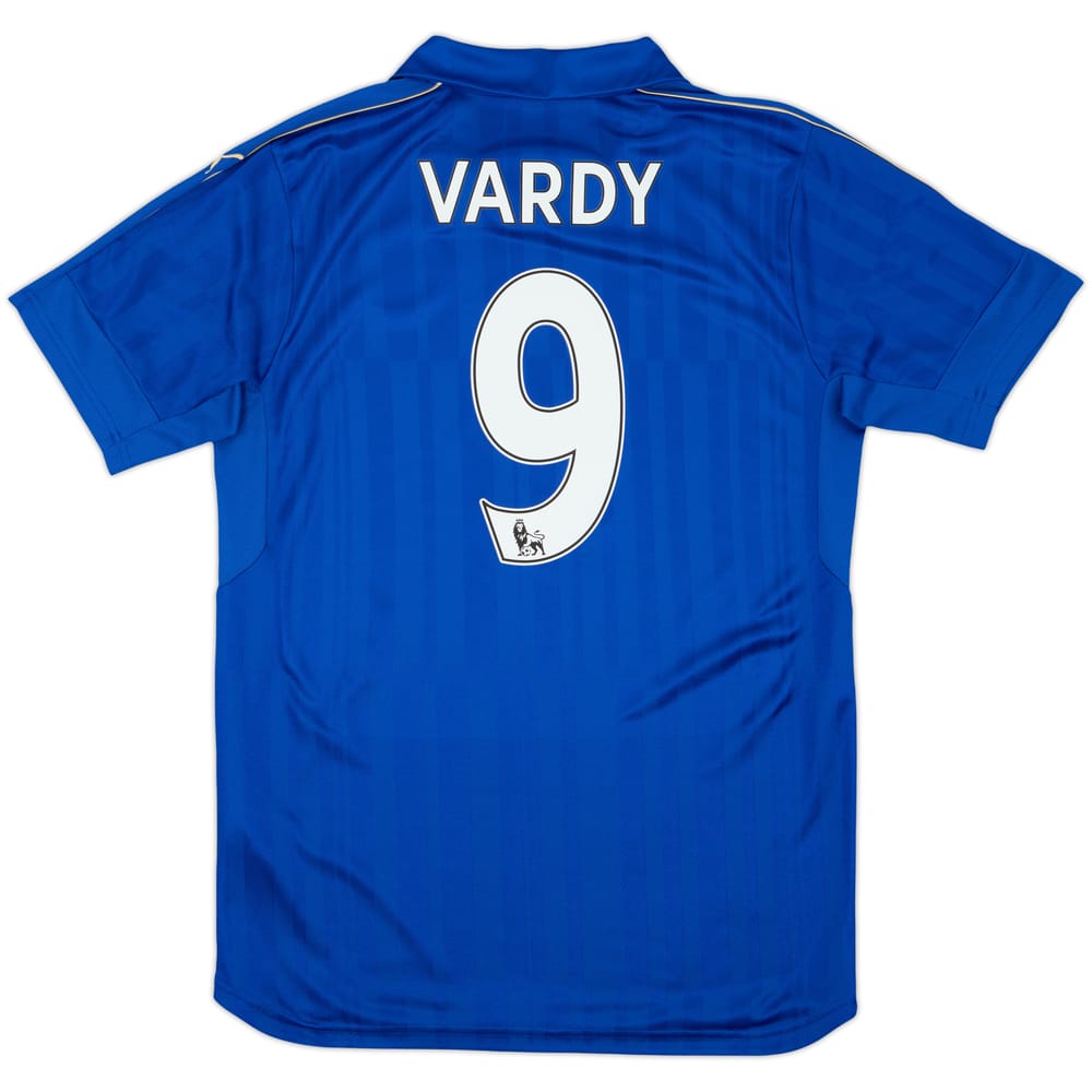 2016-17 Leicester Home Shirt Vardy #9 - 10/10 - (M)