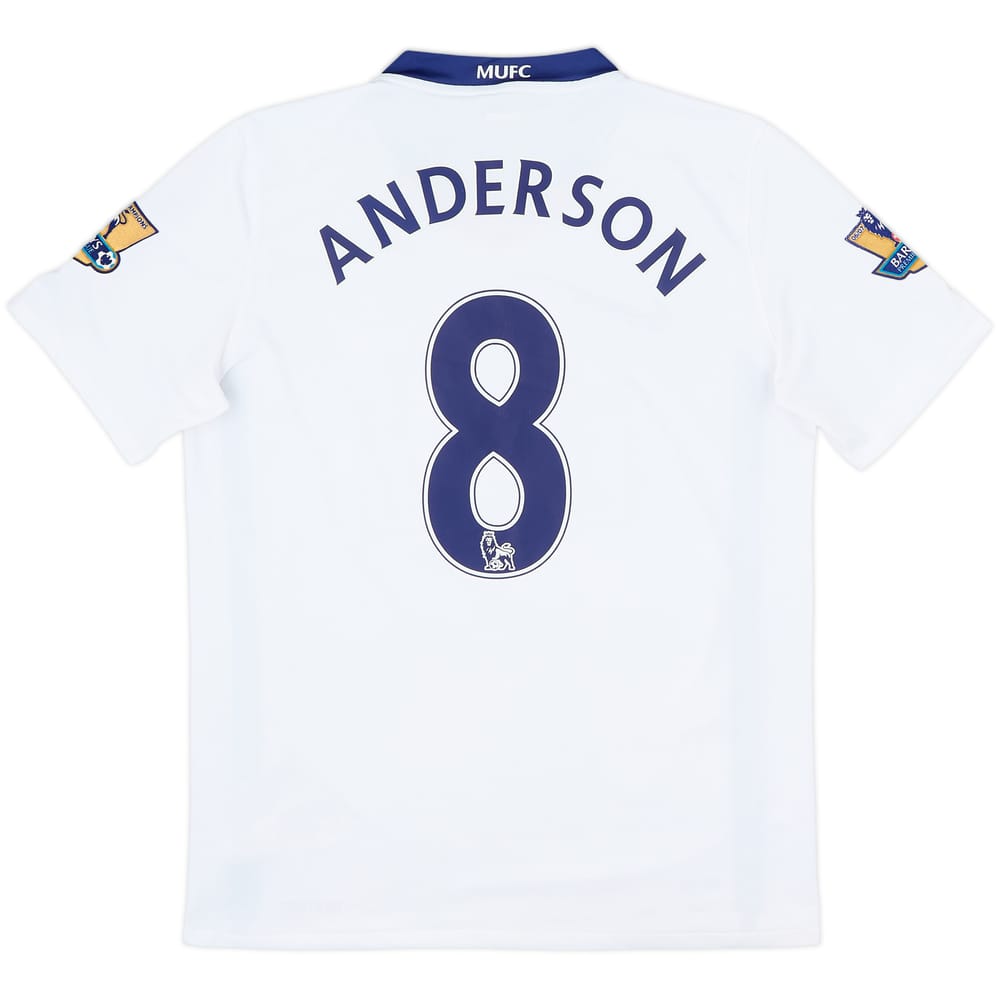 2008-10 Manchester United Away Shirt Anderson #8 - 7/10 - (S)