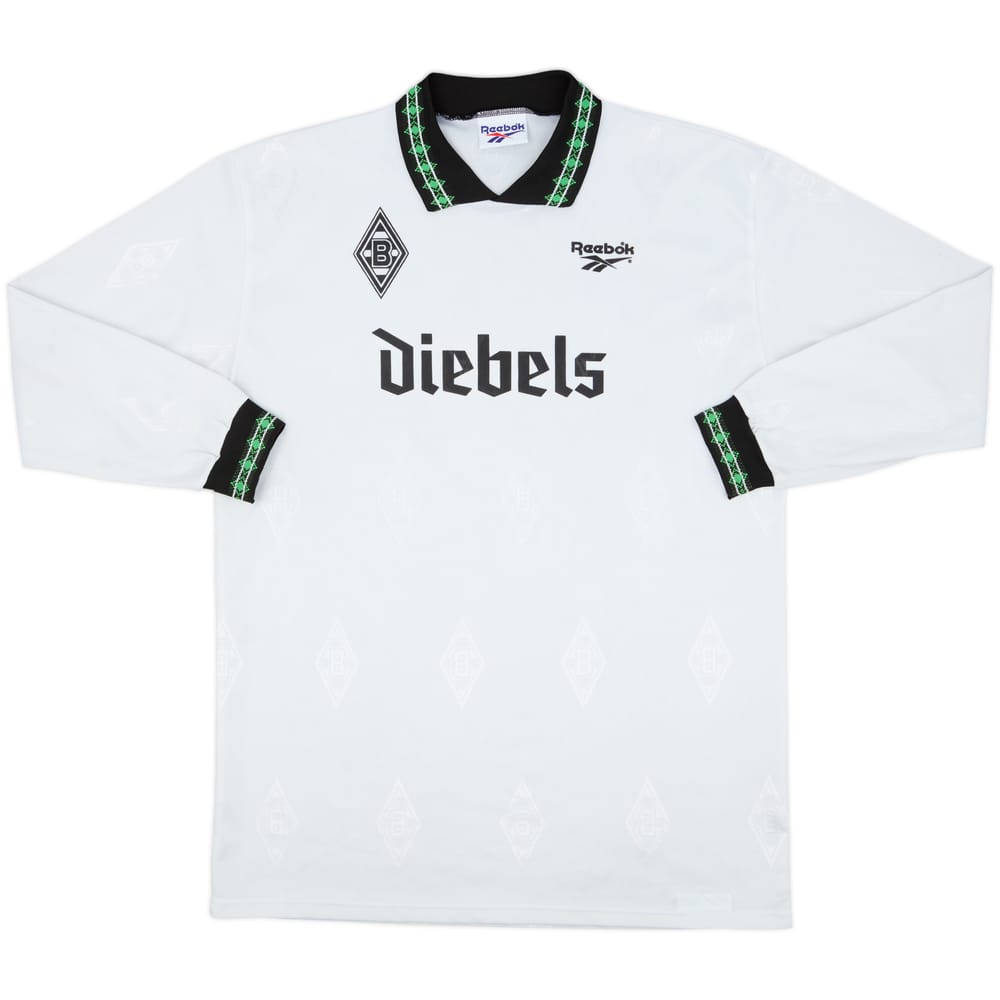 1995-96 Borussia Monchengladbach Home L/S Shirt - 8/10 - (XL)