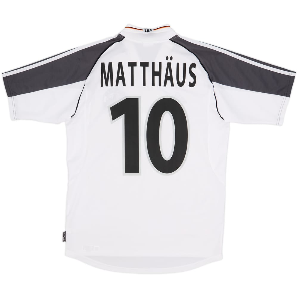 2000-02 Germany Home Shirt Matthaus #10 - 7/10 - (S)