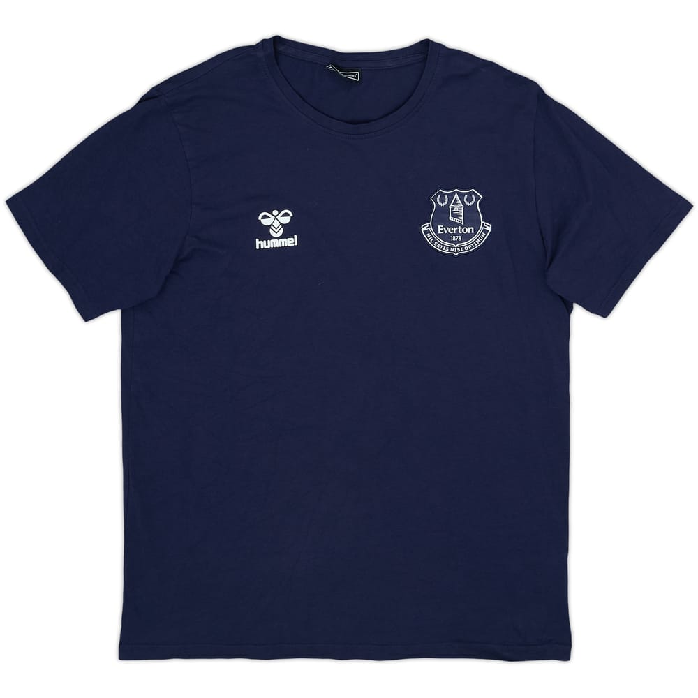 2020-21 Everton Hummel Cotton Tee - 10/10 - (M)