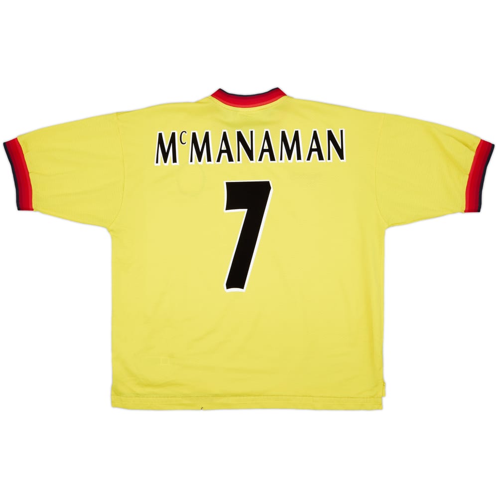 1997-99 Liverpool Away Shirt McManaman #7 - 7/10 - (XL)