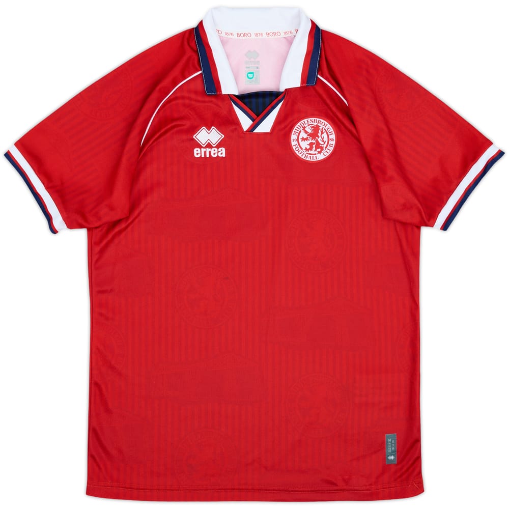 2023 '1995-96' Middlesbrough Errea Reissue Home Shirt - 8/10 - (S)