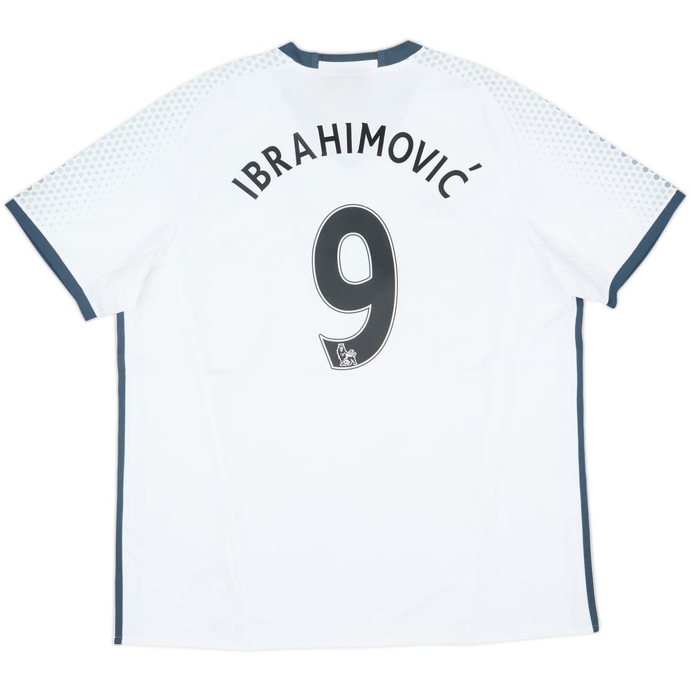 2016-17 Manchester United Third Shirt Ibrahimovic #9 - 6/10 - (XXL)