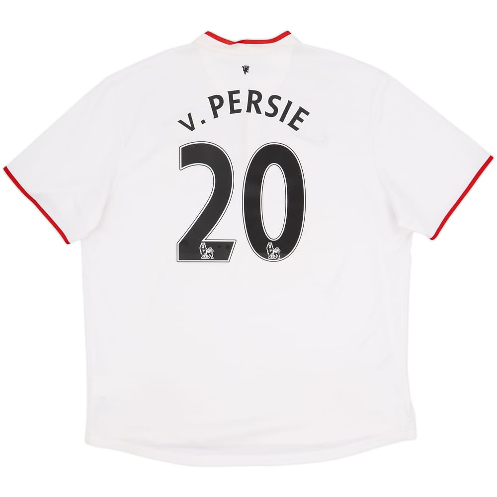 2012-14 Manchester United Away Shirt v.Persie #20 - 8/10 - (XXL)