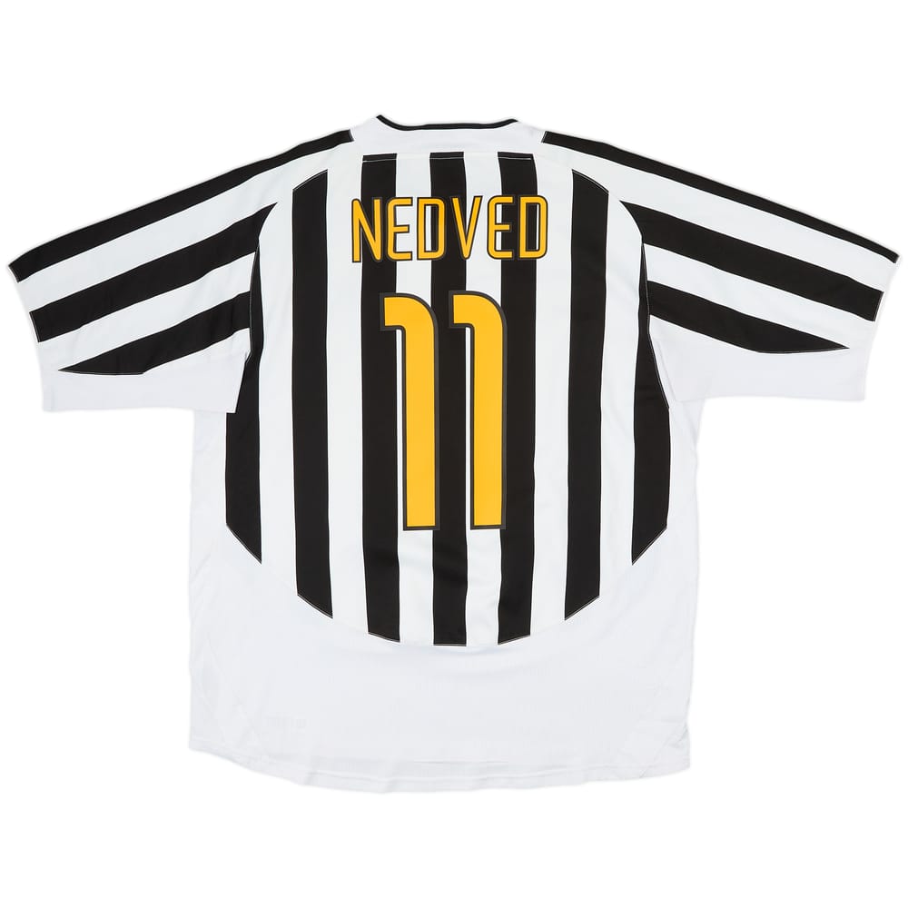 2003-04 Juventus Home Shirt Nedved #11 - 6/10 - (XL)