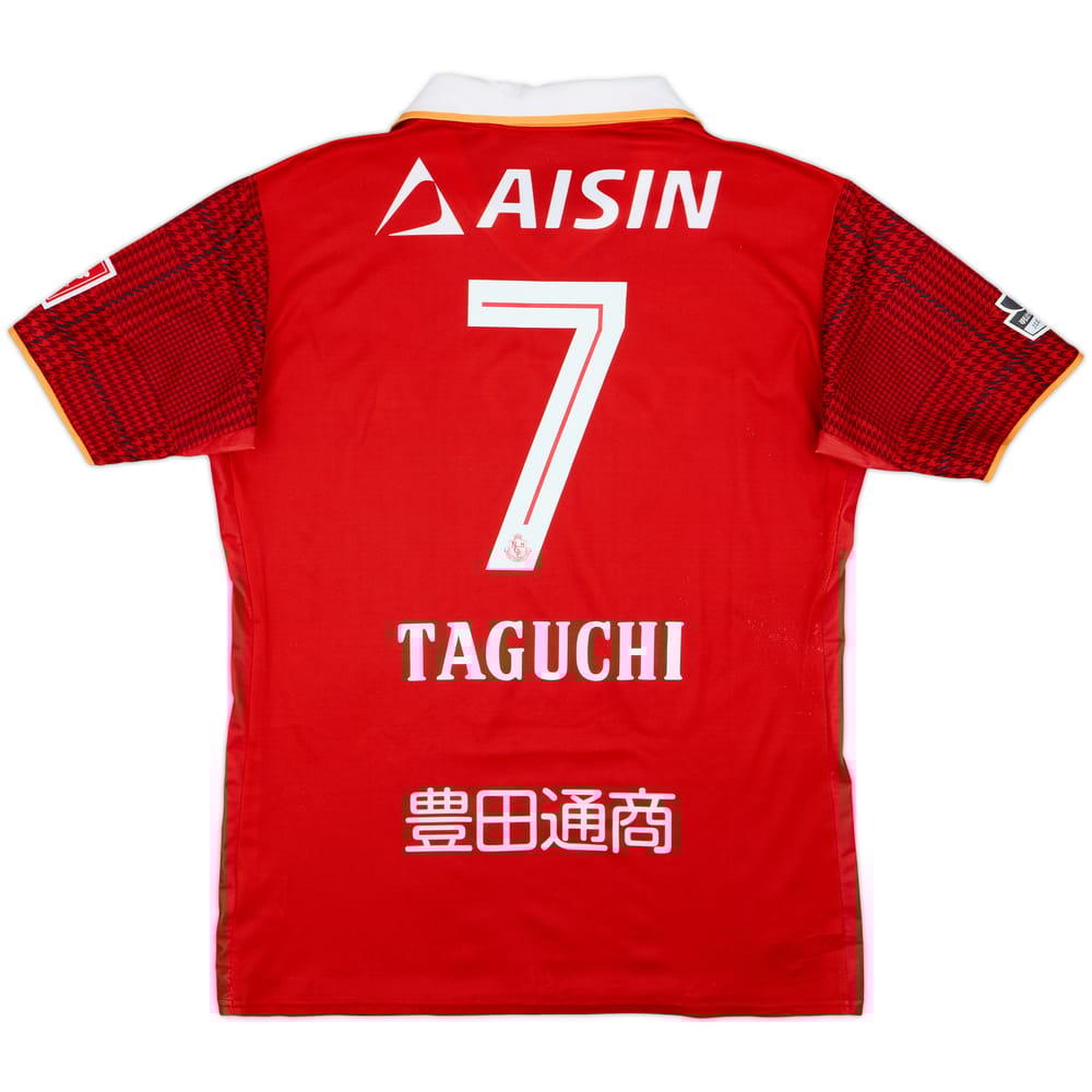 2017 Nagoya Grampus Eight Home Shirt Taguchi #7 - 9/10 - (3XL)