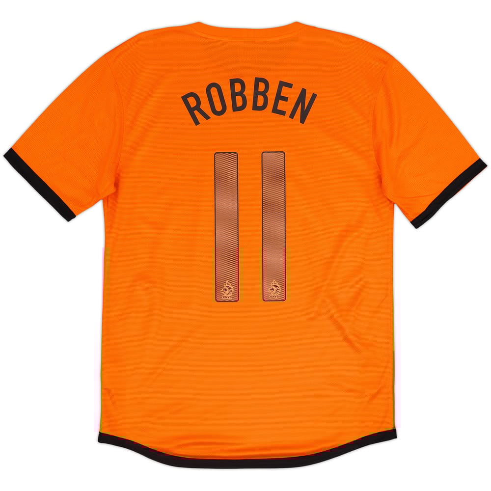 2012-13 Netherlands Home Shirt Robben #11 - 7/10 - (M)