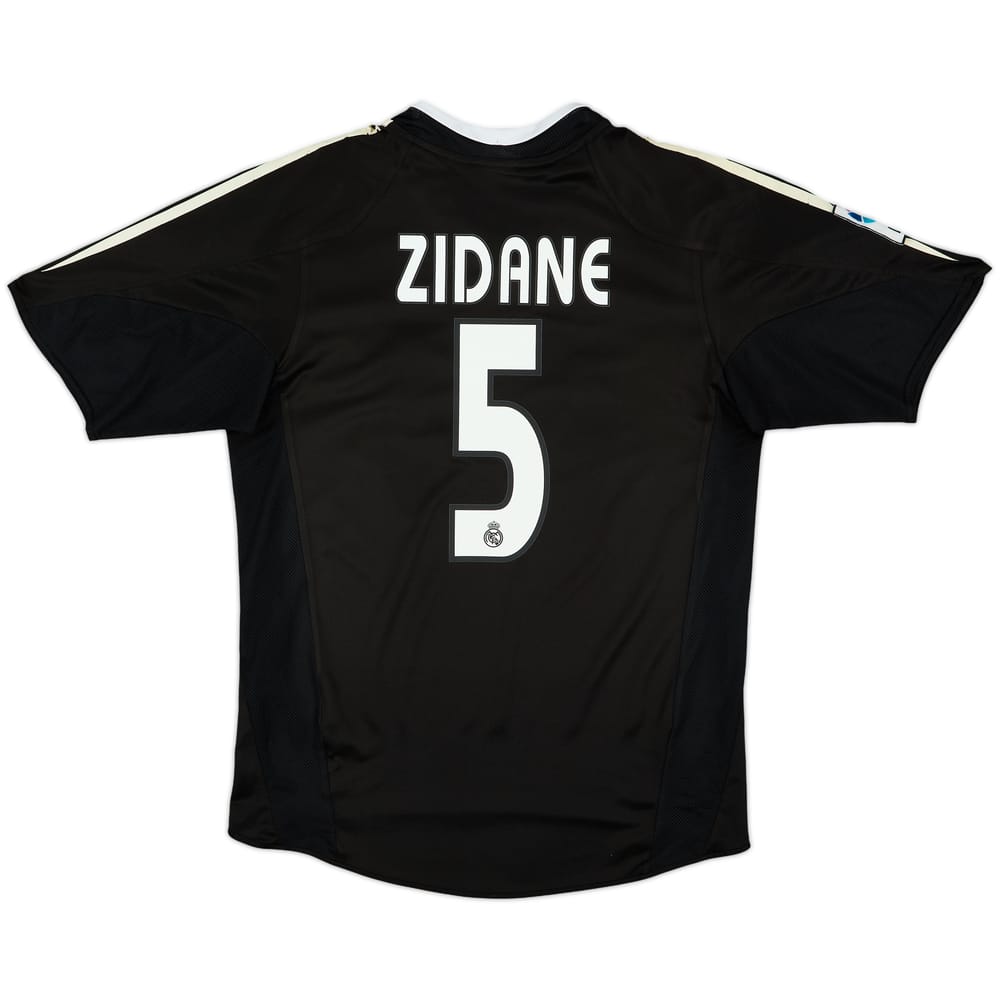 2004-05 Real Madrid Away Shirt Zidane #5 - 6/10 - (S)