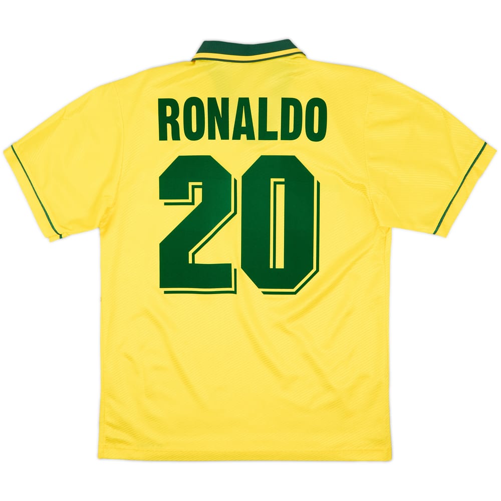 1994 Brazil Home Shirt Ronaldo #20 - 8/10 - (XL)