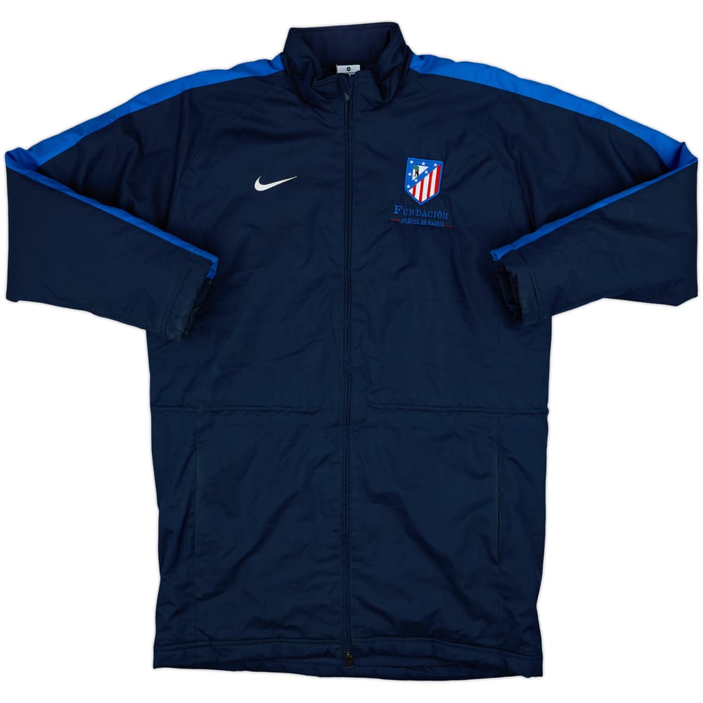 2011-12 Atletico Madrid Foundation Nike Padded Bench Coat - 8/10 - (M)