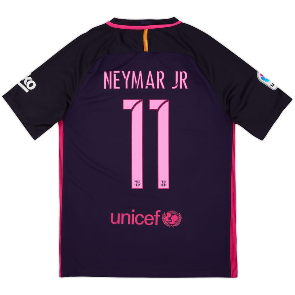 2016-17 Barcelona Away Shirt Neymar Jr #11 - 9/10 - (M)