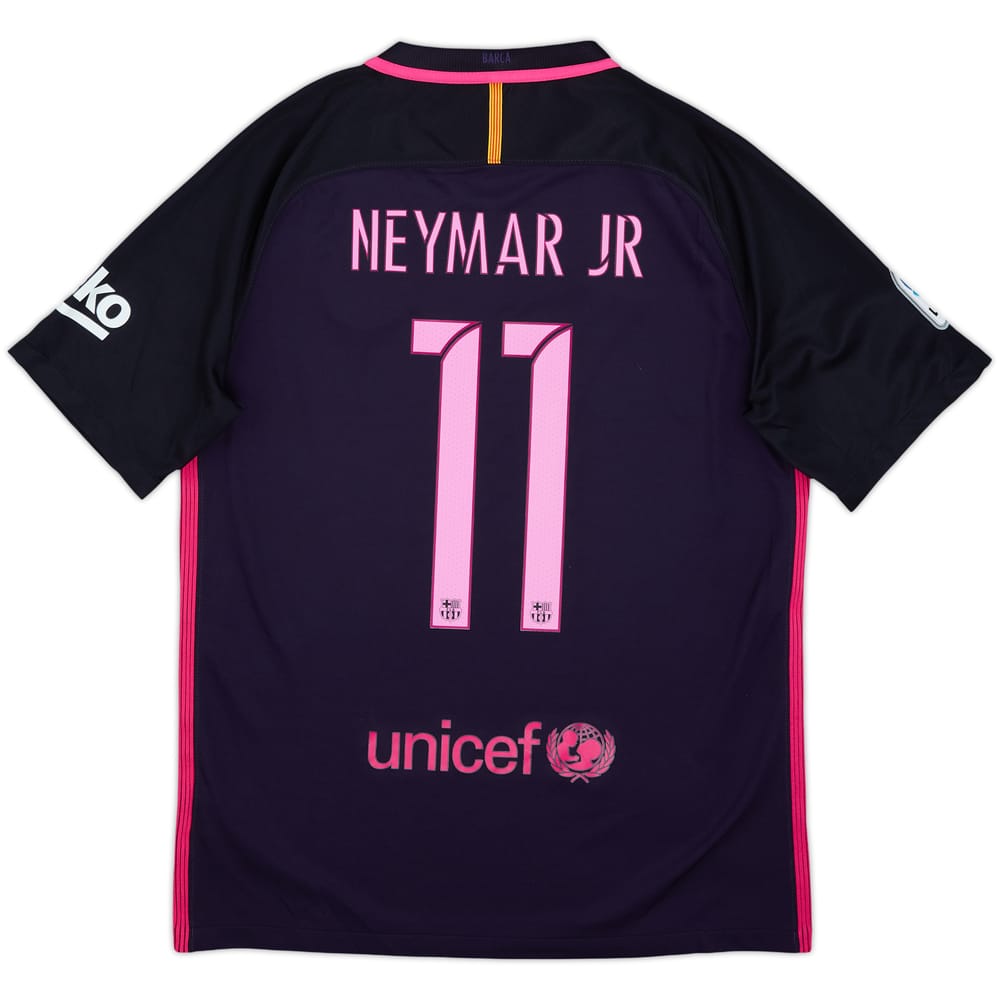 2016-17 Barcelona Away Shirt Neymar Jr #11 - 10/10 - (M)