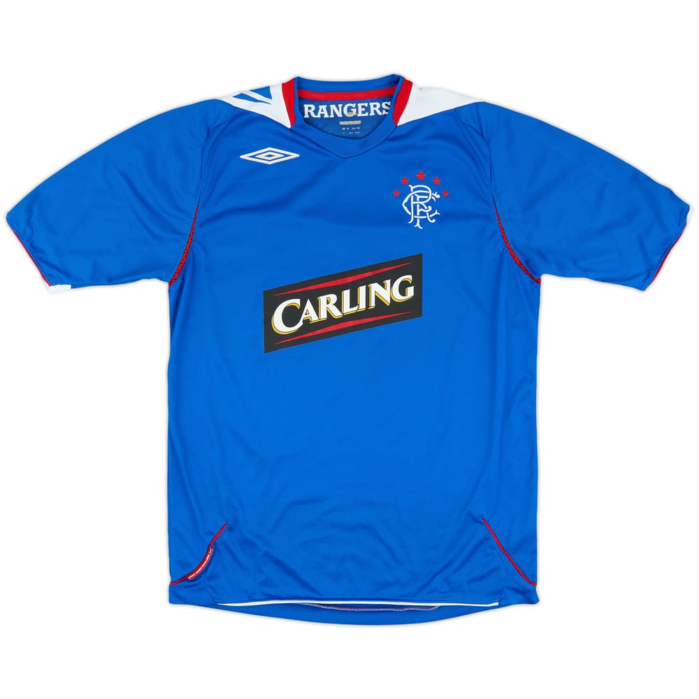2006-07 Rangers Home Shirt - 6/10 - (S)
