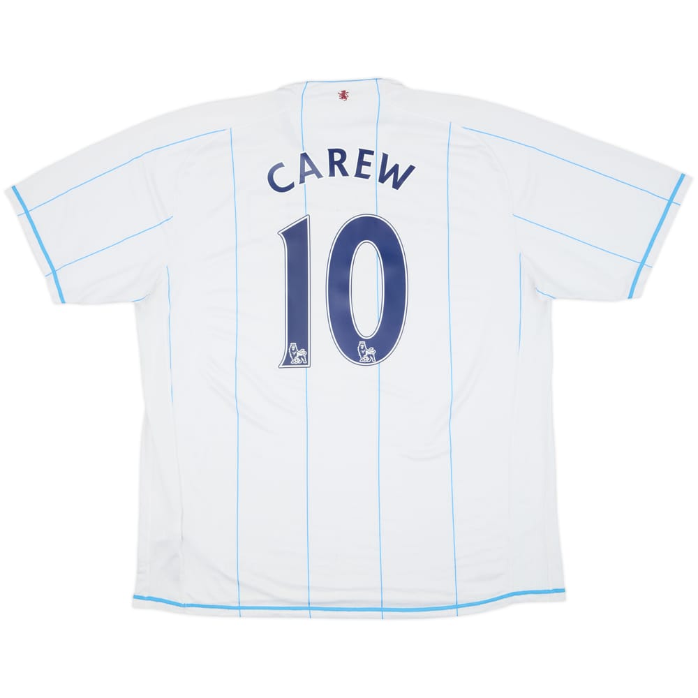 2007-08 Aston Villa Away Shirt Carew #10 - 6/10 - (XXL)