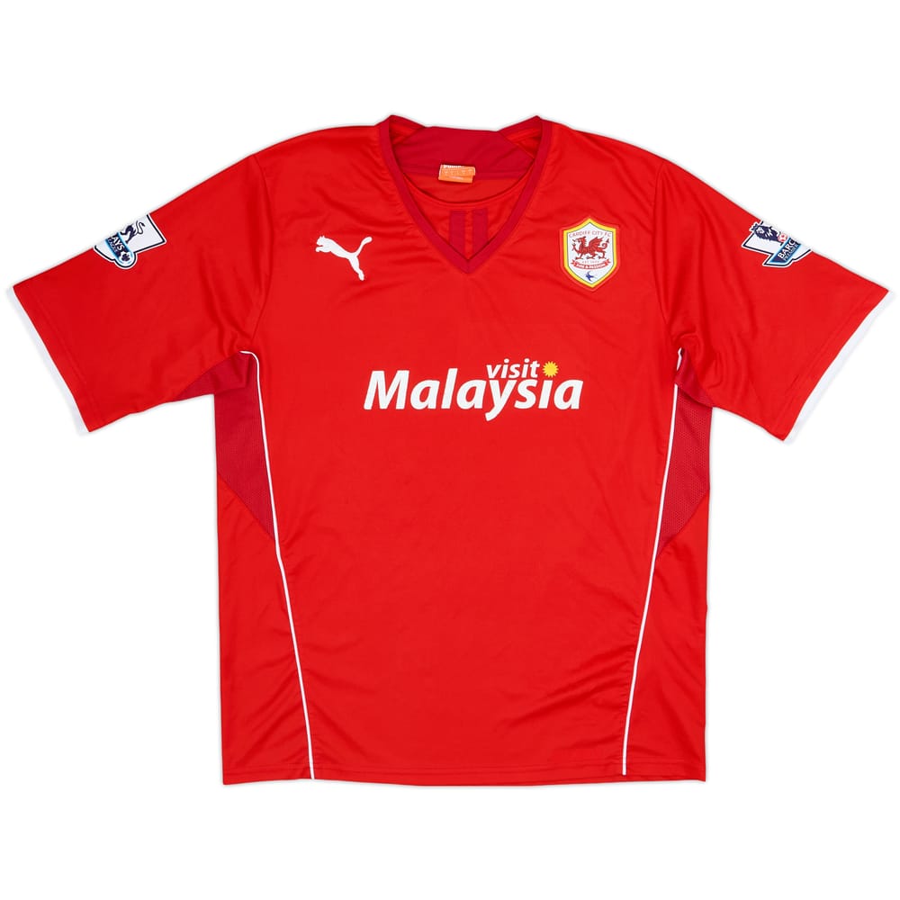 2013-14 Cardiff Home Shirt - 7/10 - (L)