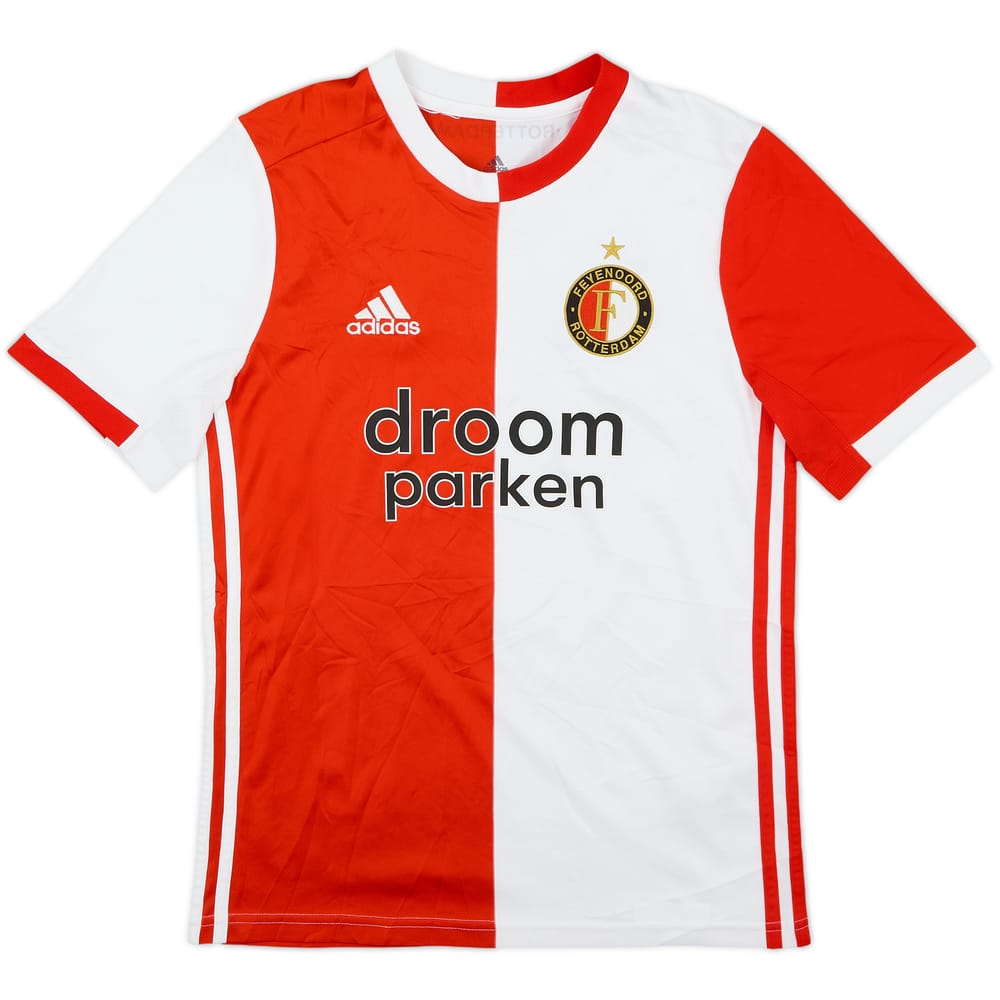 2019-20 Feyenoord Home Shirt - 9/10 - (L.Boys)