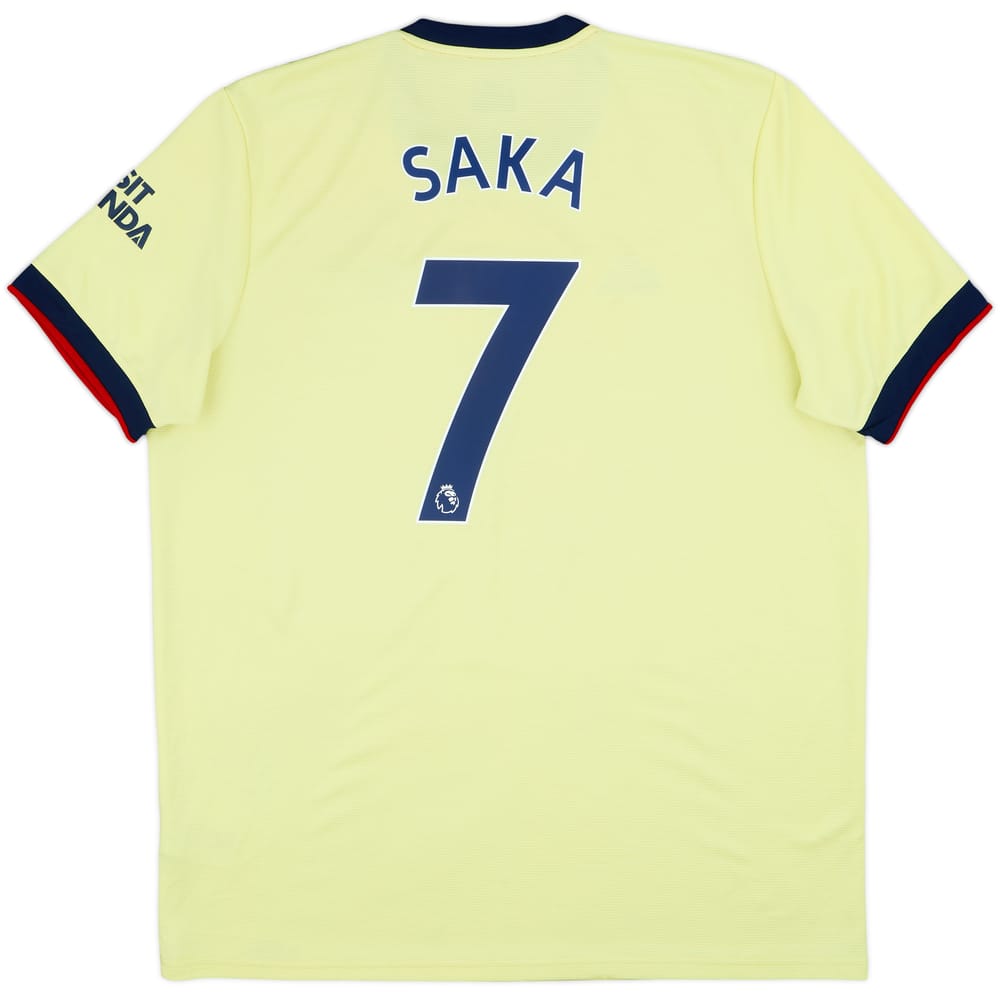 2021-22 Arsenal Away Shirt Saka #7 - 8/10 - (XXL)