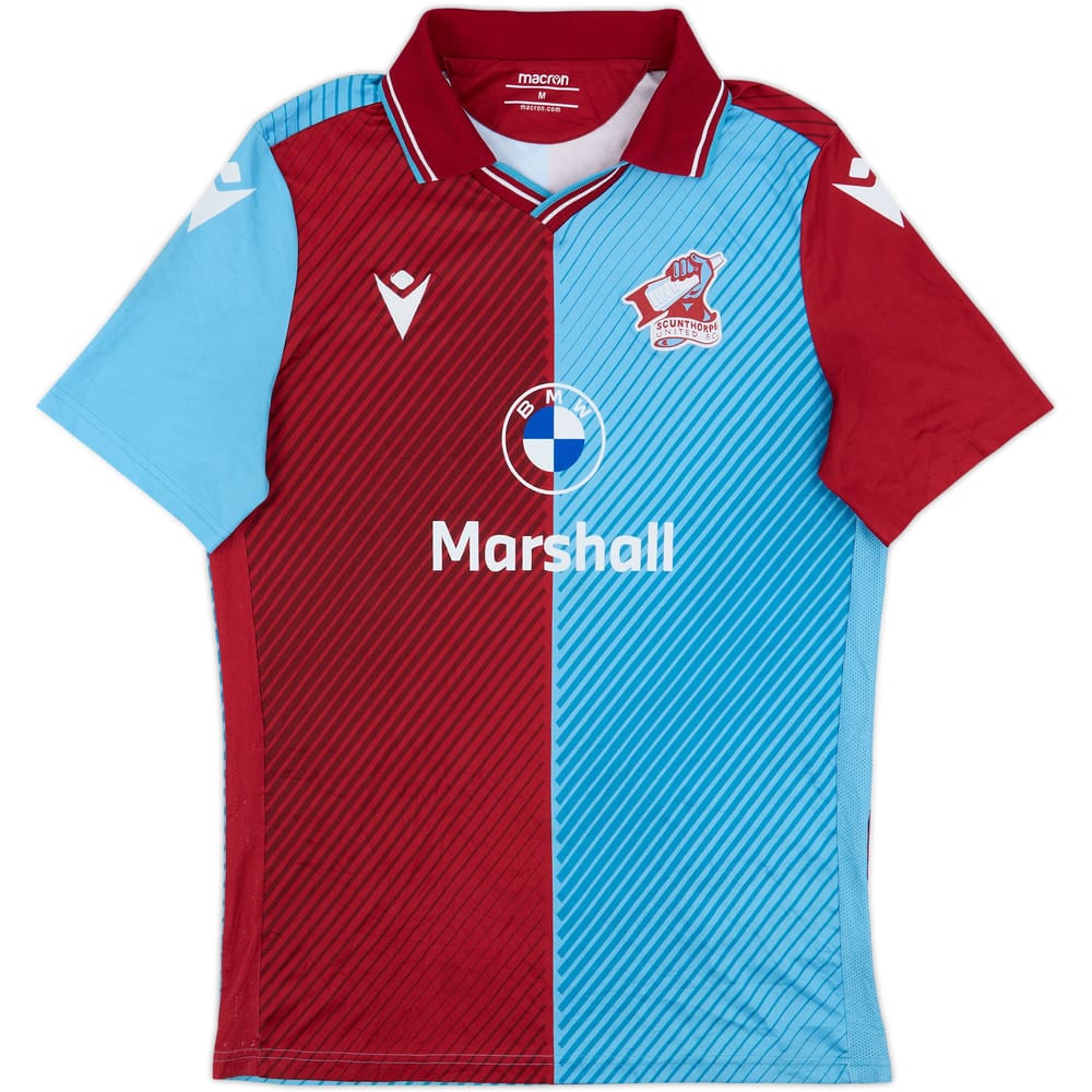 2022-23 Scunthorpe Home Shirt - 8/10 - (M)