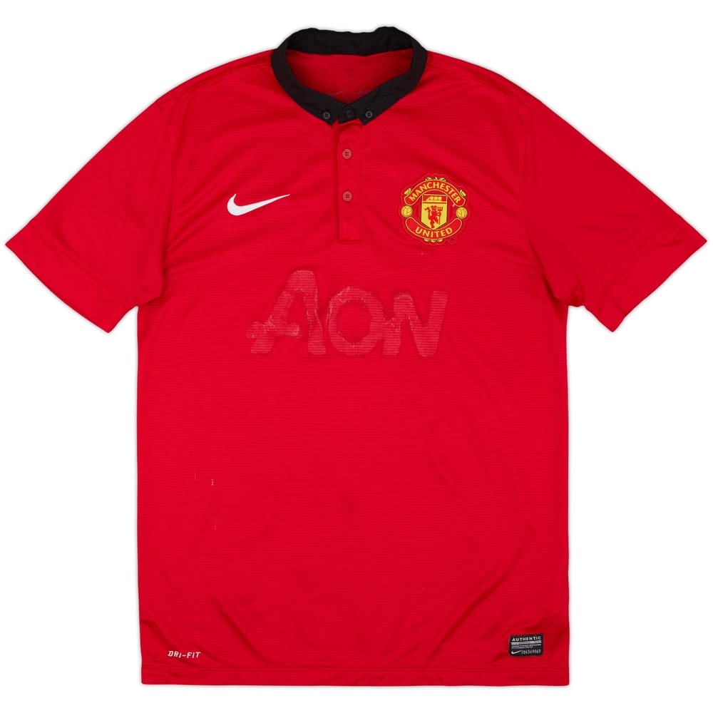 2013-14 Manchester United Home Shirt - 4/10 - (M)