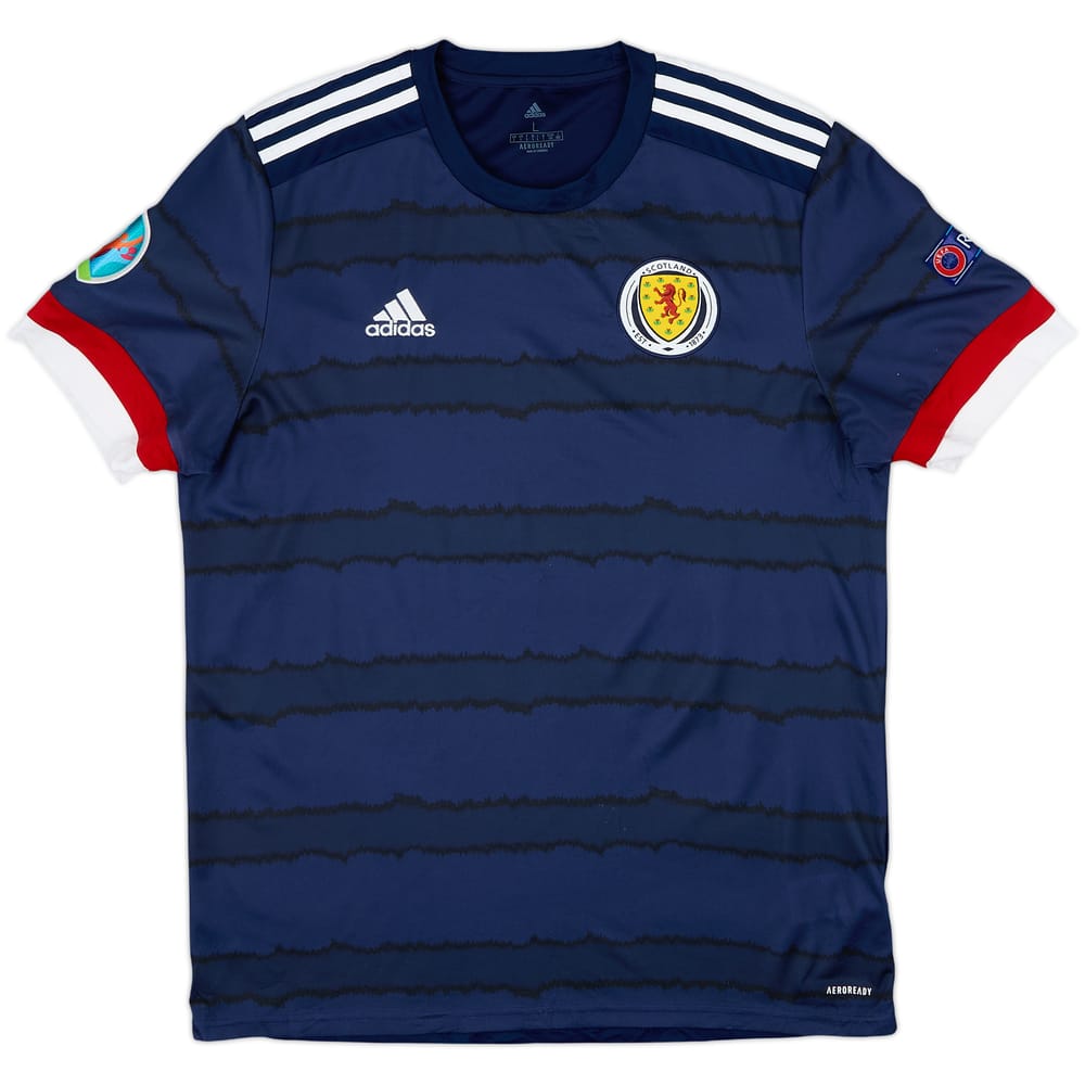 2020-22 Scotland Home Shirt - 9/10 - (L)