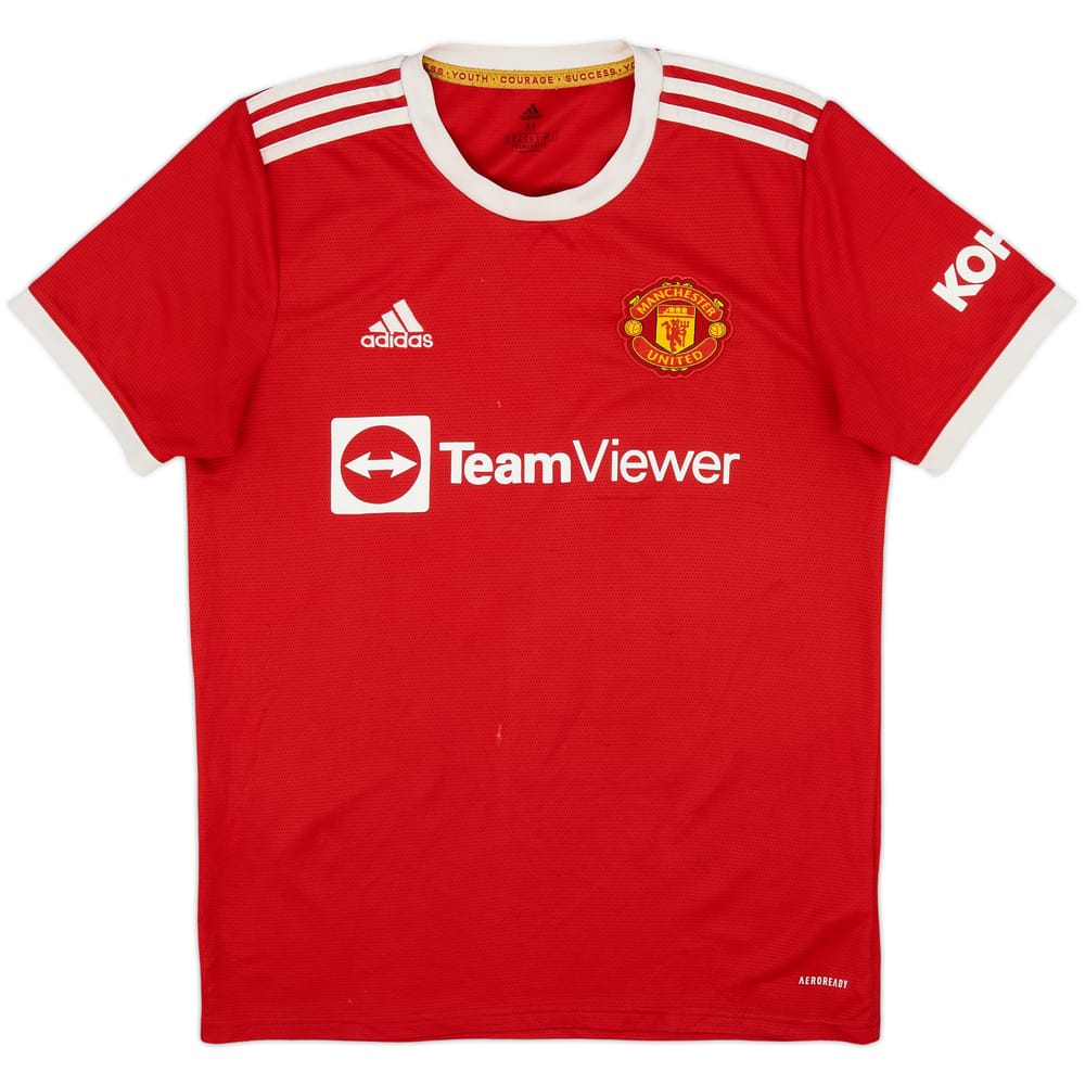 2021-22 Manchester United Home Shirt - 5/10 - (M)