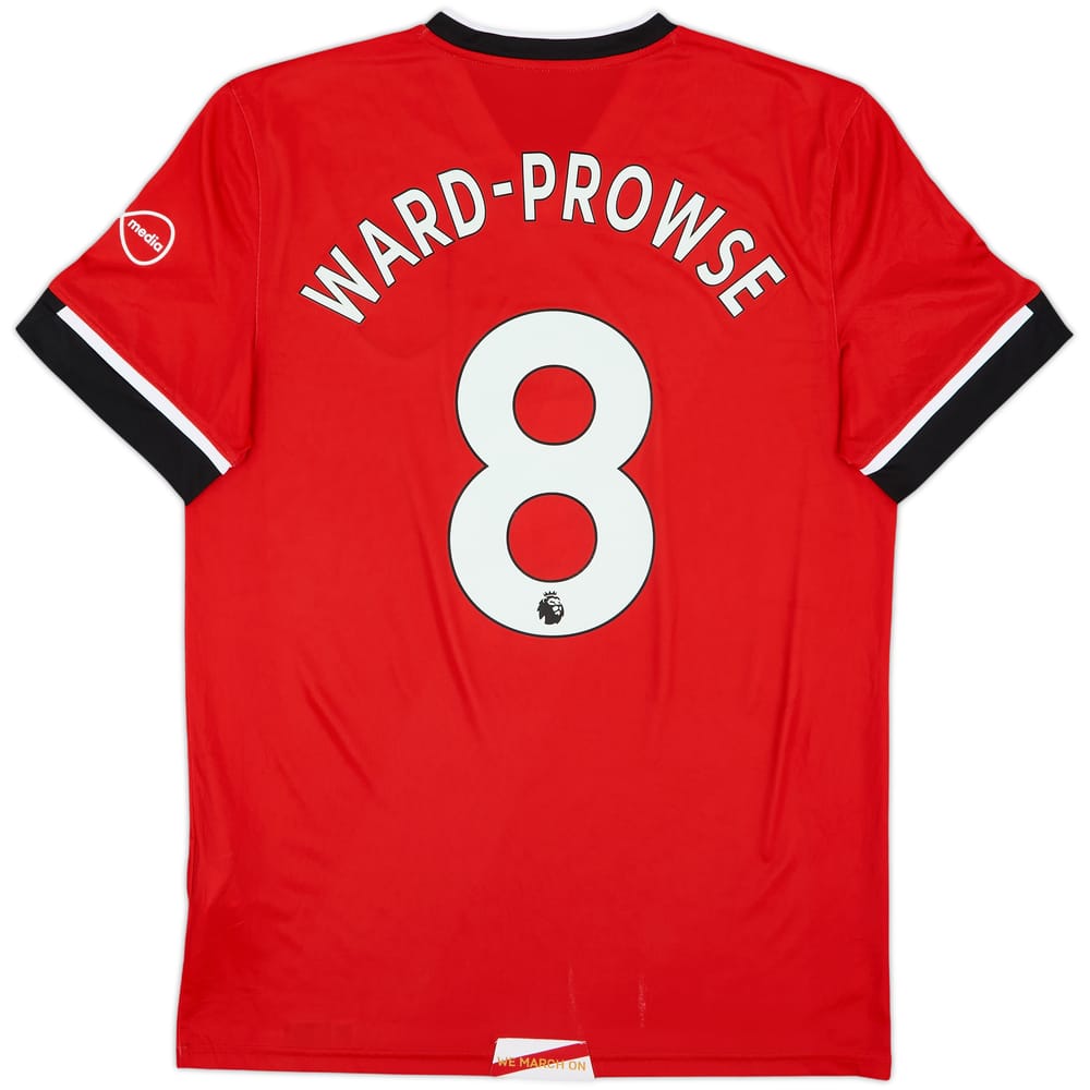 2020-21 Southampton Home Shirt Prowse #8 - 8/10 - (M)