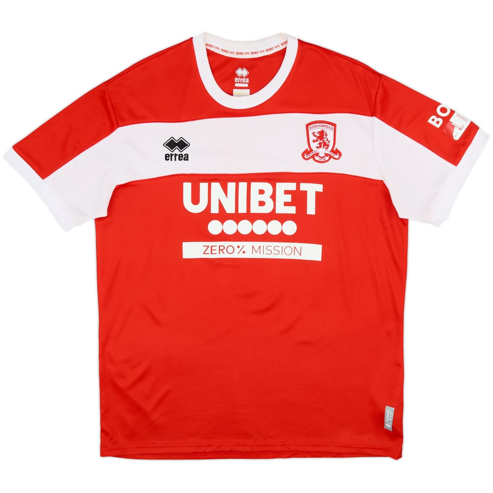2024-25 Middlesbrough Home Shirt - 6/10 - (XL)