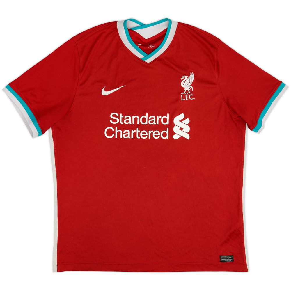 2020-21 Liverpool Home Shirt - 5/10 - (XL)