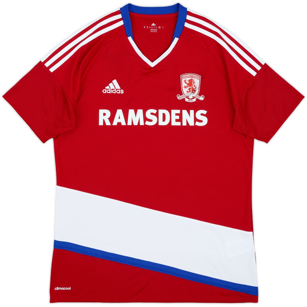 2016-17 Middlesbrough Home Shirt - 5/10 - (M)